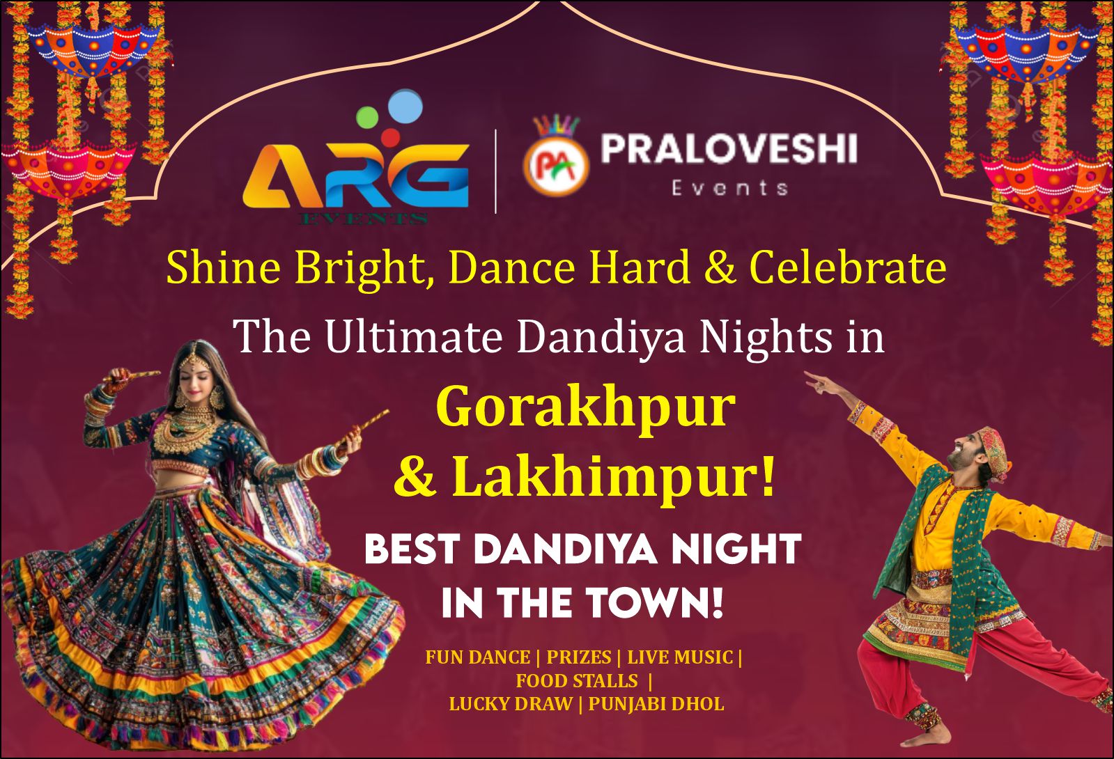 Dandiya Nights Gorakhpur & Lakhimpur 2025